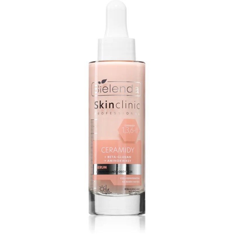 Bielenda Skin Clinic Professional Ceramidy tápláló szérum Nappali és éjjeli ápolás 30 ml