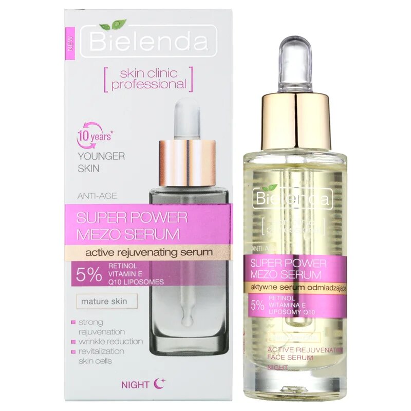 Bielenda Skin Clinic Professional Rejuvenating fiatalító szérum érett bőrre 30 ml