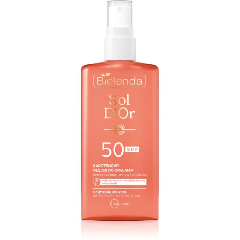 Bielenda Sol D’or napozó olaj spray -ben SPF 50 150 ml