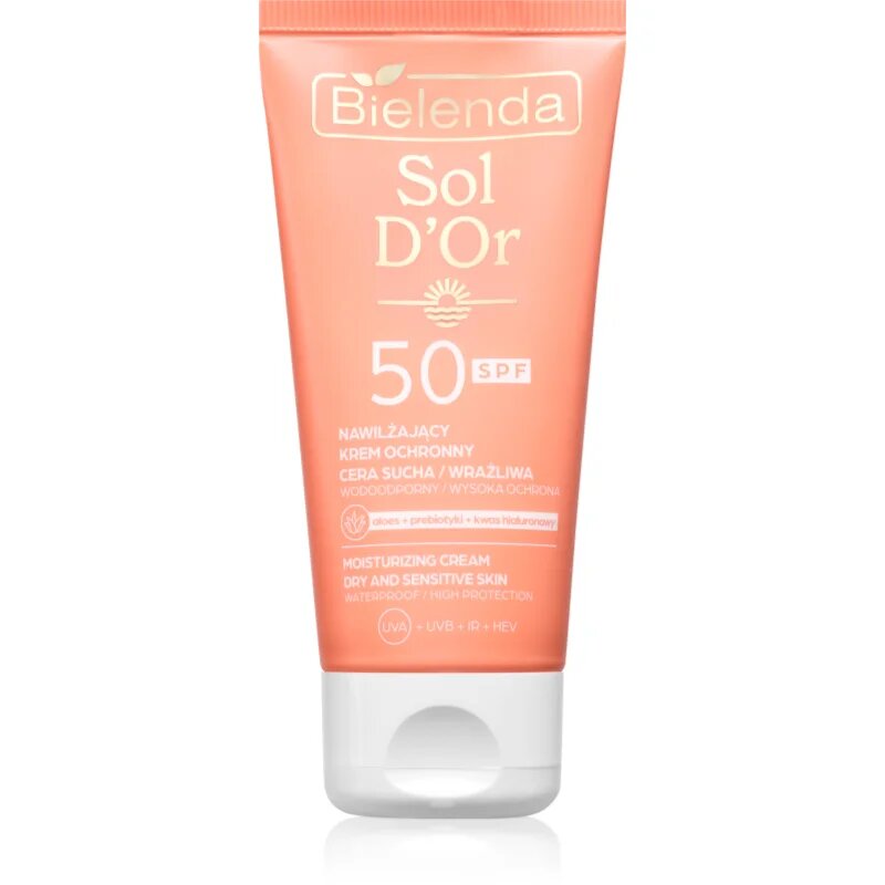 Bielenda Sol D’or napozókrém arcra SPF 50 50 ml