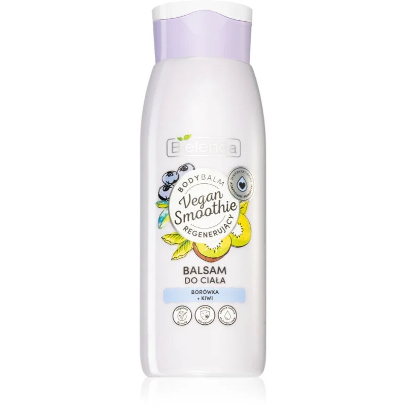 Bielenda Vegan Smoothie Blueberry + Kiwi hidratáló testápoló balzsam 400 ml