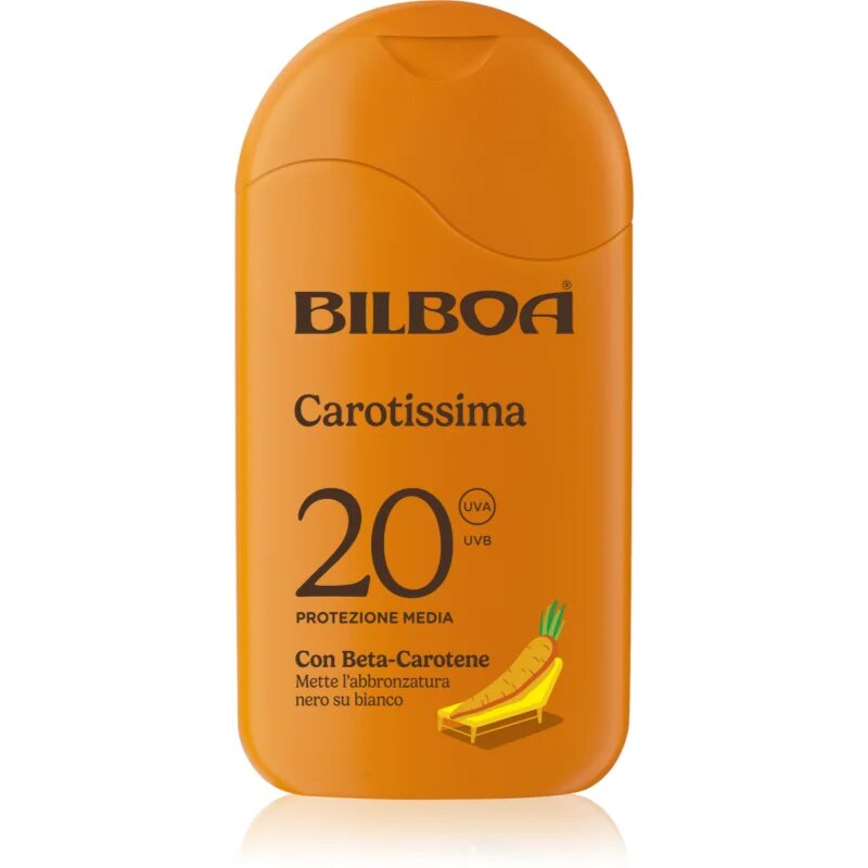 Bilboa Carotissima Crema napozótej béta-karotinnal SPF 20 200 ml