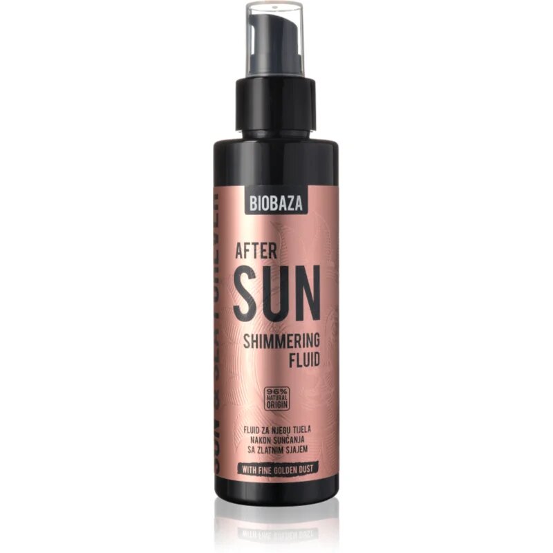 BIOBAZA After Sun fluid napozás után csillámporral 150 ml