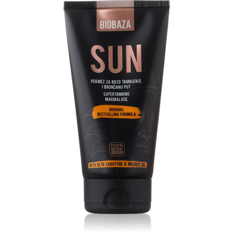BIOBAZA Sun napozó krém barnulás elősegítésére 150 ml