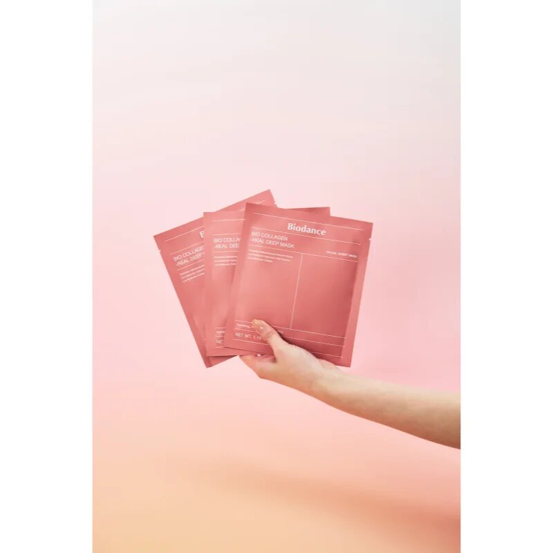 Biodance Bio-Collagen Real Deep Mask intenzív hidrogélmaszk hidratálja a bőrt és minimalizálja a pórusokat 34 g