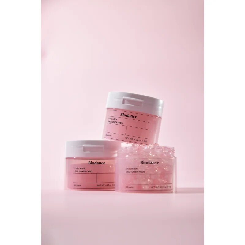 Biodance Collagen Gel Toner Pads tonizáló párnák kollagénnel 60 db