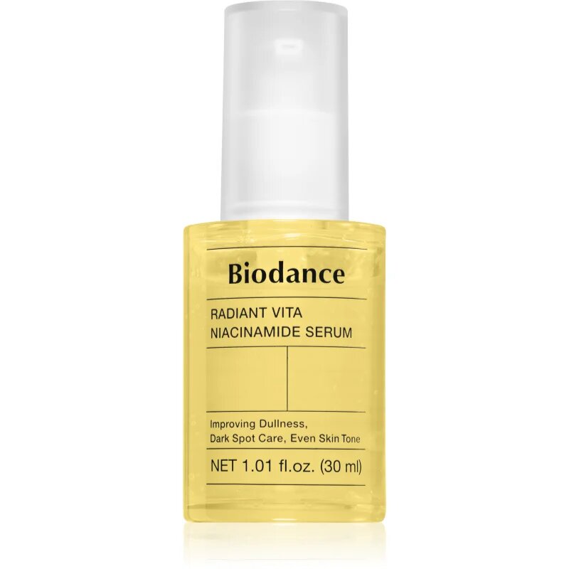 Biodance Radiant Vita Niacinamide Serum élénkítő szérum hidratáló hatással 30 ml