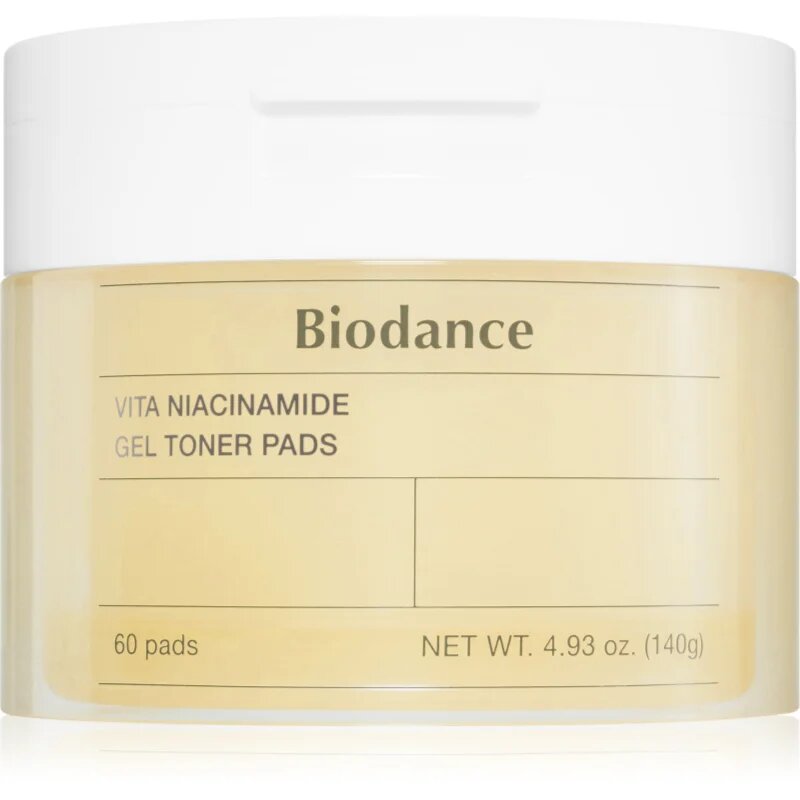 Biodance Vita Niacinamide tonizáló párnák élénkítő hatással 60 db