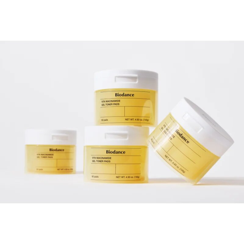 Biodance Vita Niacinamide tonizáló párnák élénkítő hatással 60 db