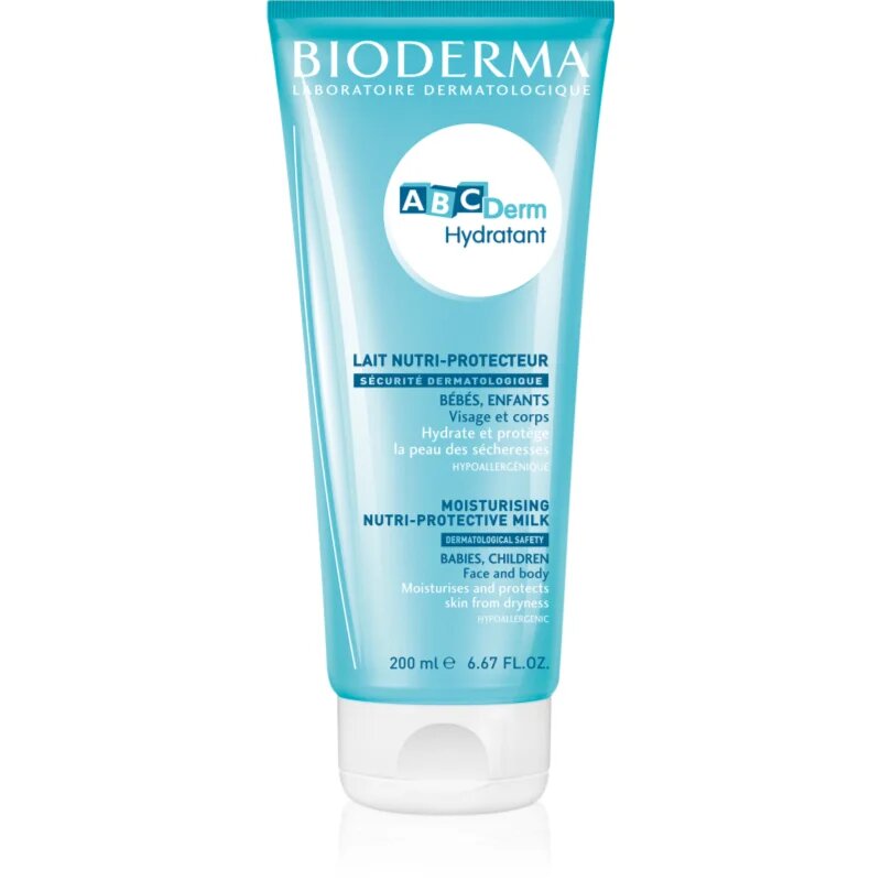 Bioderma ABC Derm Hydratant hidratáló tej arcra és testre 200 ml