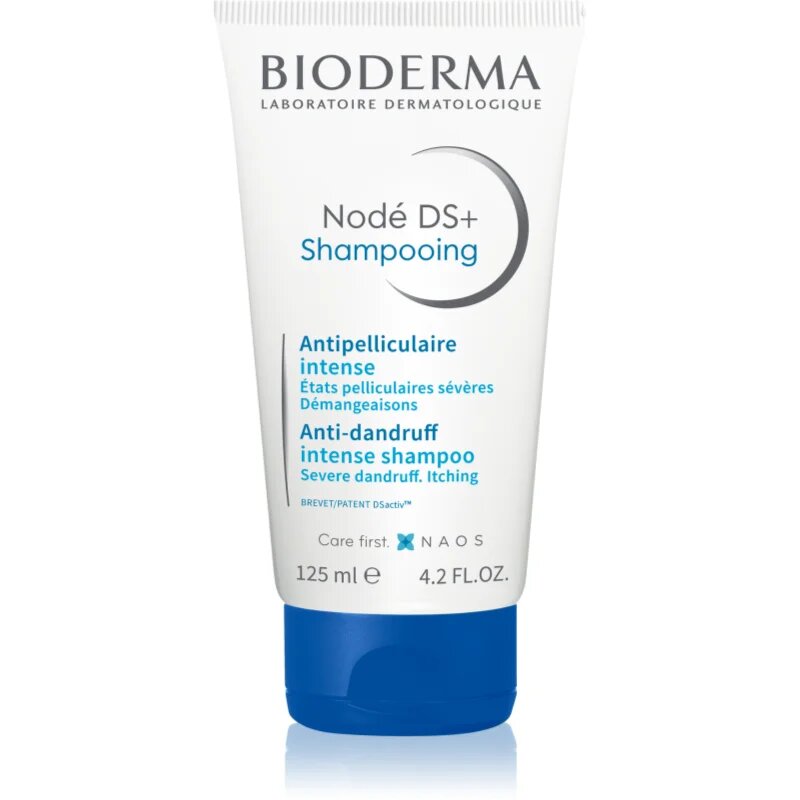 Bioderma Nodé DS+ nyugtató sampon korpásodás ellen 125 ml