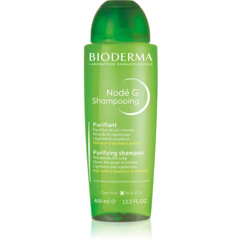 Bioderma Nodé G Shampoo sampon zsíros hajra 400 ml