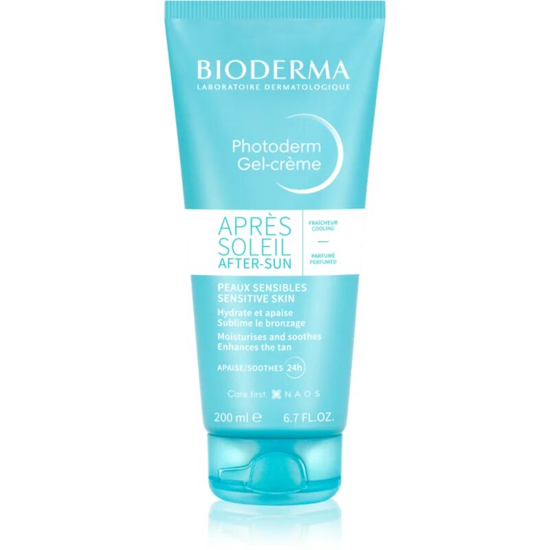 Bioderma Photoderm After Sun nyugtató napozás utáni gél hidratáló hatással 200 ml