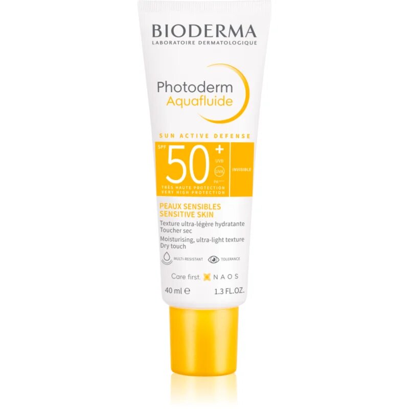 Bioderma Photoderm Aquafluid védőkrém az egész arcra SPF 50+ 40 ml