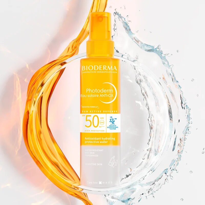 Bioderma Photoderm Eau solaire ANTI-OX napozó spray SPF 50 200 ml