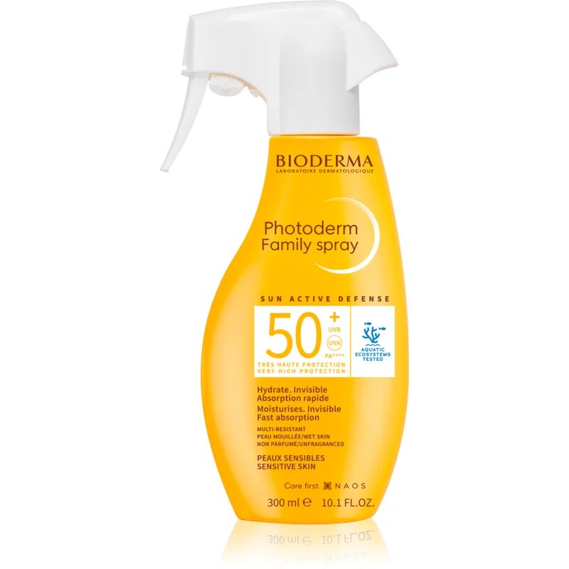 Bioderma Photoderm Family Spray SPF50+ napozó spray SPF 50+ 300 ml