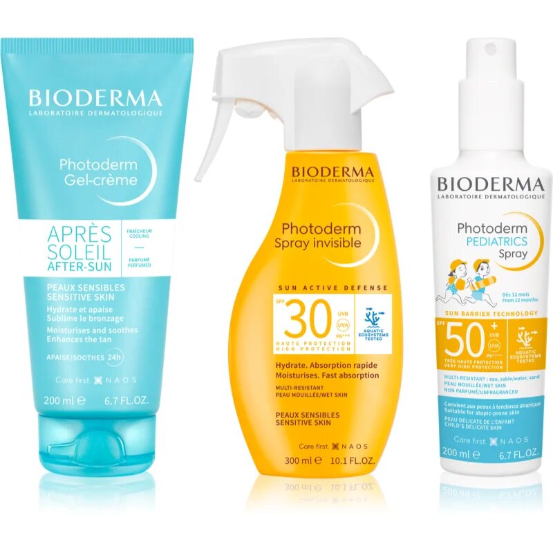 Bioderma Photoderm Family Summer Set szett napozáshoz
