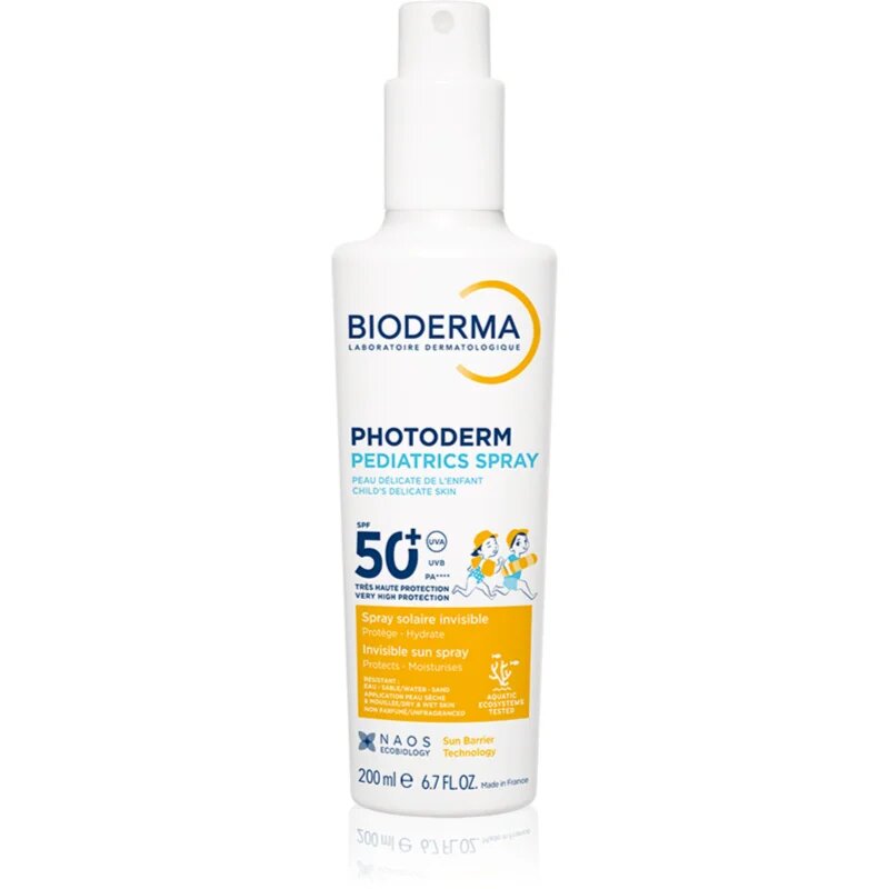 Bioderma Photoderm Pediatrics gyermek spray a napozáshoz SPF 50+ 200 ml