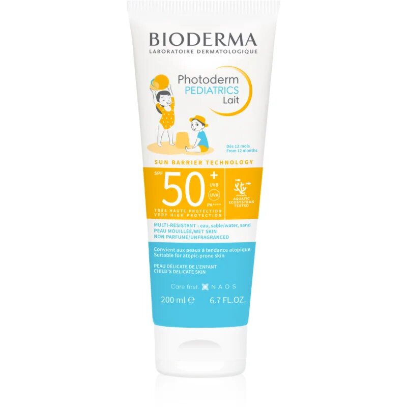 Bioderma Photoderm Pediatrics naptej gyermekeknek 200 ml