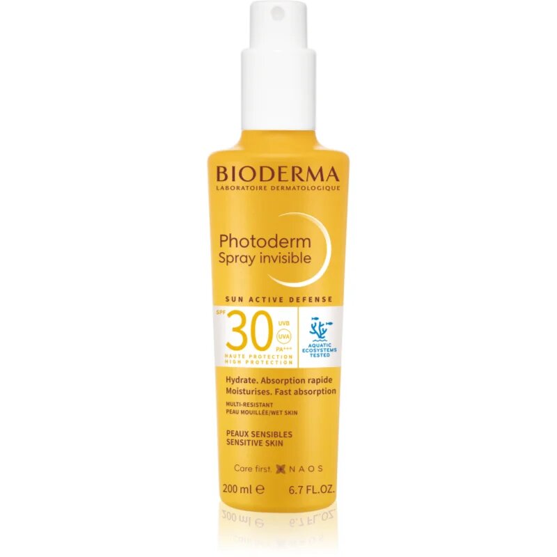 Bioderma Photoderm Spray SPF 30 napozó spray SPF 30 200 ml
