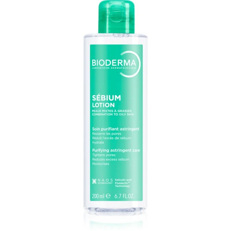 Bioderma Sébium Lotion hidratáló tonik zsíros bőrre 200 ml