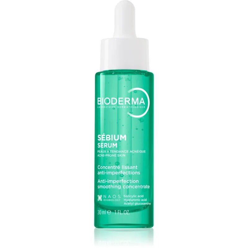 Bioderma Sébium Sérum bőr szérum a problémás bőrre 30 ml