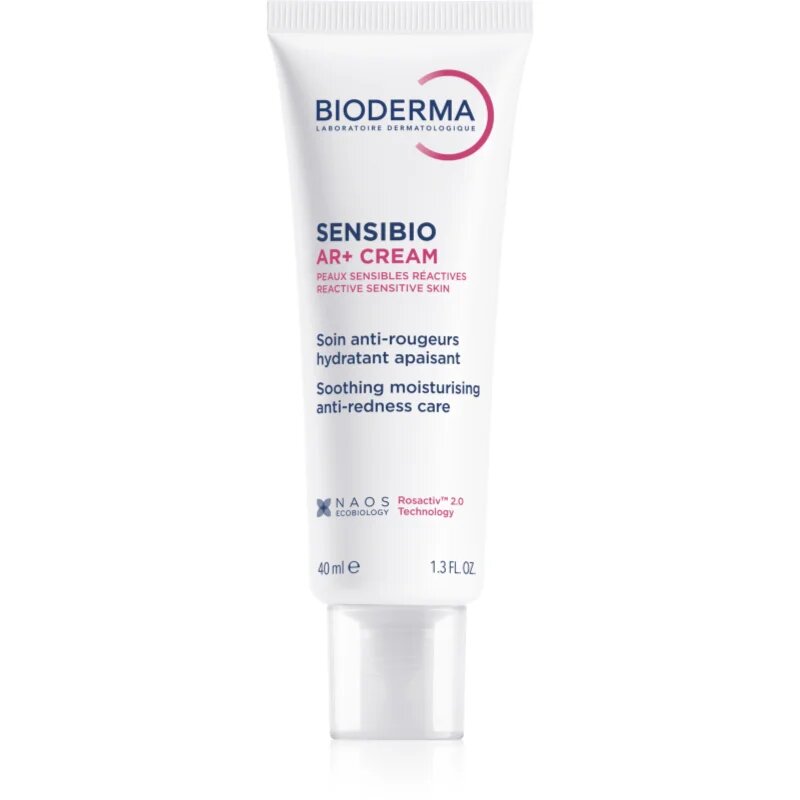Bioderma Sensibio AR+ nyugtató krém Érzékeny bőrpírra hajlamos bőrre 40 ml