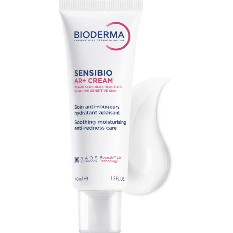 Bioderma Sensibio AR+ nyugtató krém Érzékeny bőrpírra hajlamos bőrre 40 ml