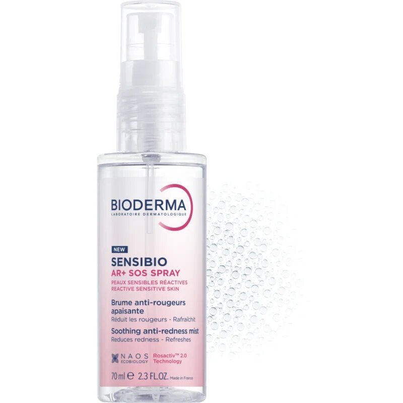 Bioderma Sensibio AR+ SOS Spray nyugtató spray bőrpír ellen 70 ml