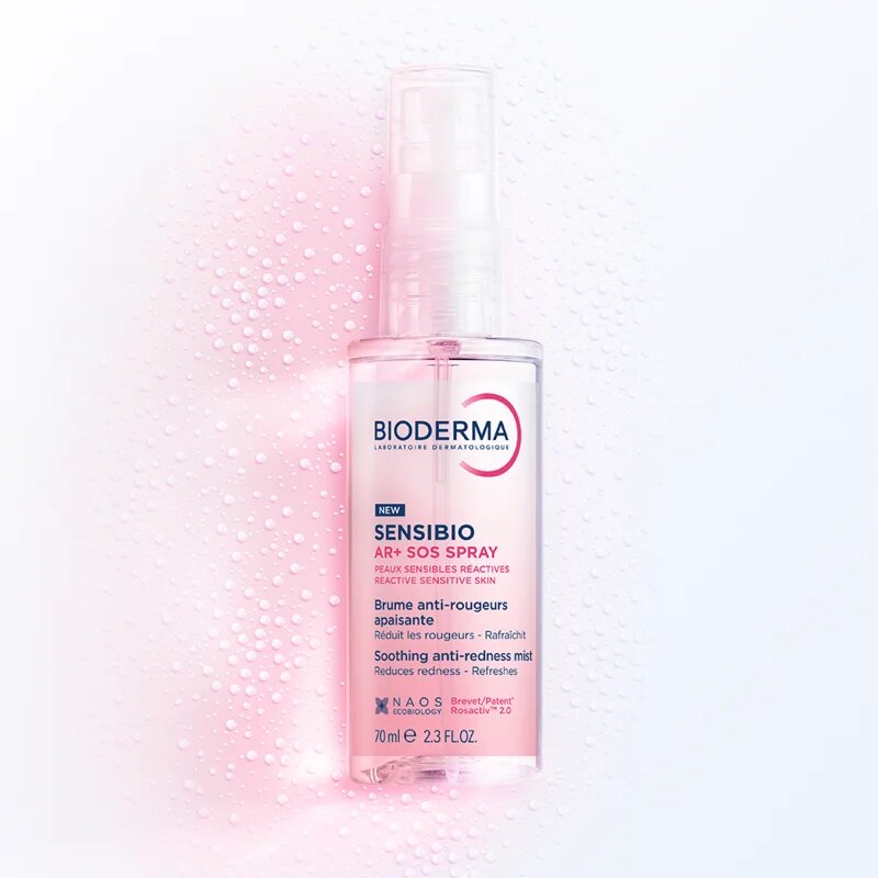 Bioderma Sensibio AR+ SOS Spray nyugtató spray bőrpír ellen 70 ml