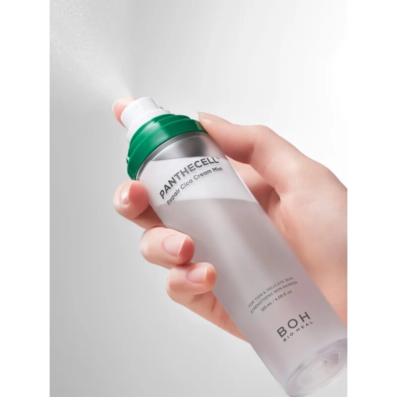 BIOHEAL BOH Panthecell Repair Cica Cream Mist hidratáló permet az arcbőr megnyugtatására 120 ml