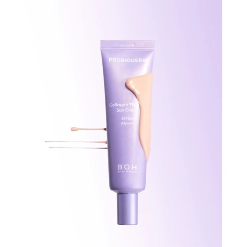 BIOHEAL BOH Probioderm Collagen Tone Up Sun Cream napozókrém arcra kollagénnel SPF 50+ 50 ml