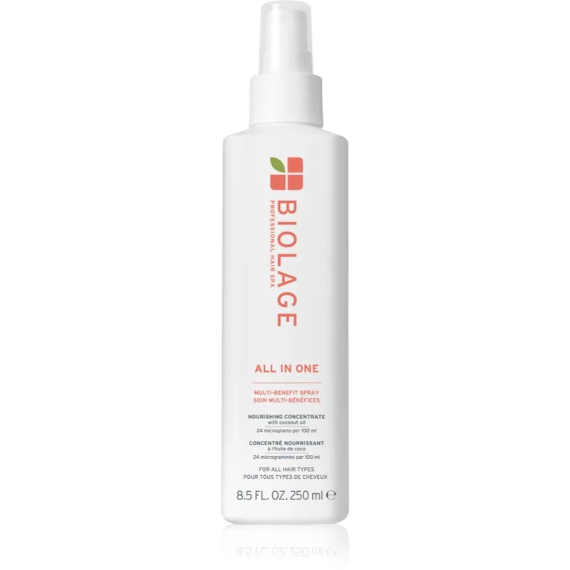 Biolage All In One Spray multifunkciós hajspray a fénylő és selymes hajért 250 ml
