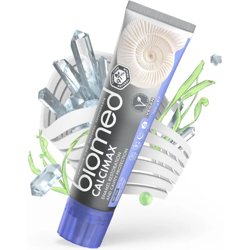 Biomed Calcimax paszta fogzománc erősítésére tengeri moszat kivonatokkal 100 g