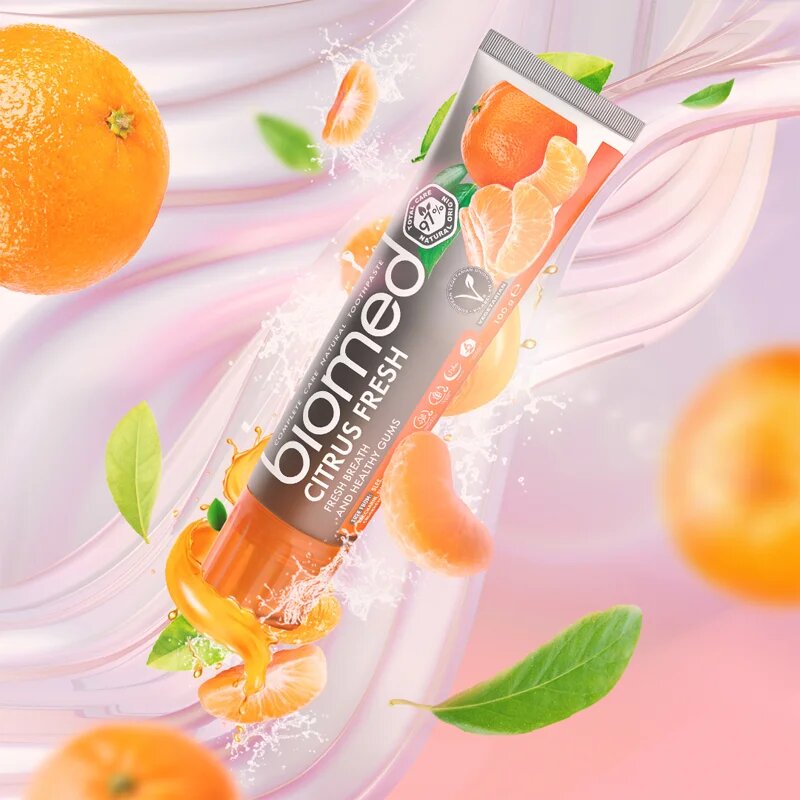 Biomed Citrus Fresh fogkrém a fogíny védelmére 100 g