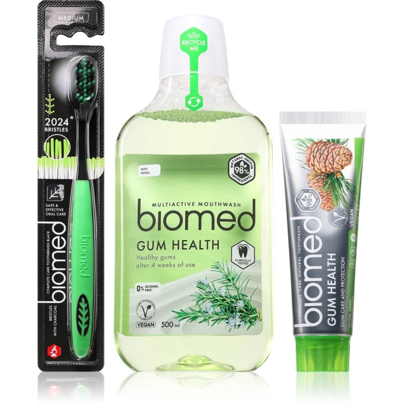 Biomed Gum Health Set fogápoló készlet az érzékeny ínyre