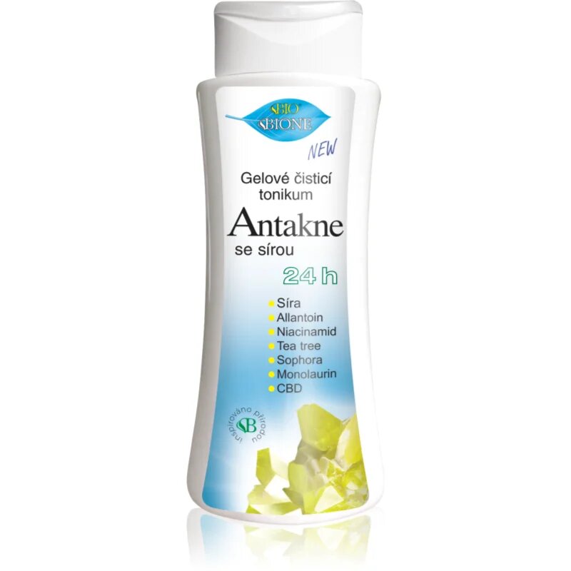 Bione Cosmetics Antakne tisztító arc tonik kénnel 255 ml