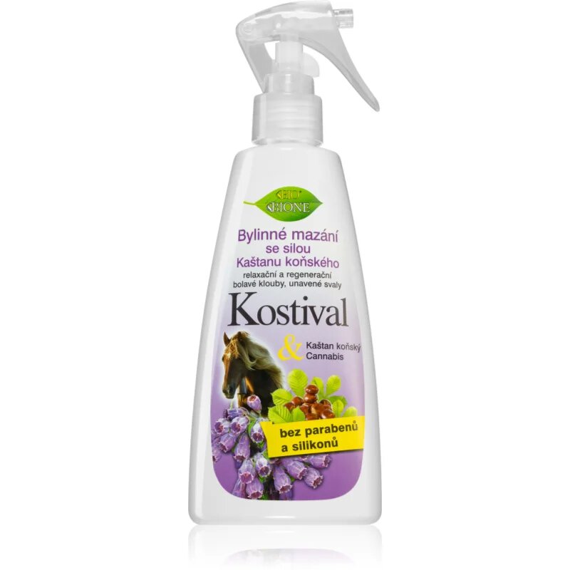 Bione Cosmetics Cannabis Comfrey kenderes kenés az izmokra és az izületekre 260 ml