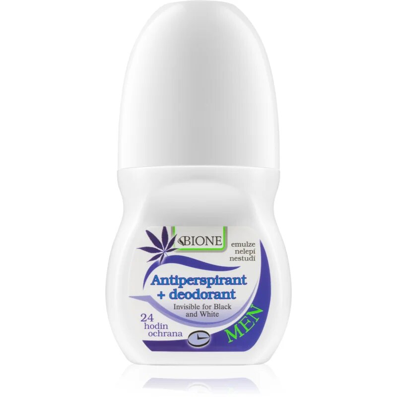 Bione Cosmetics Cannabis golyós dezodor roll-on uraknak 80 ml