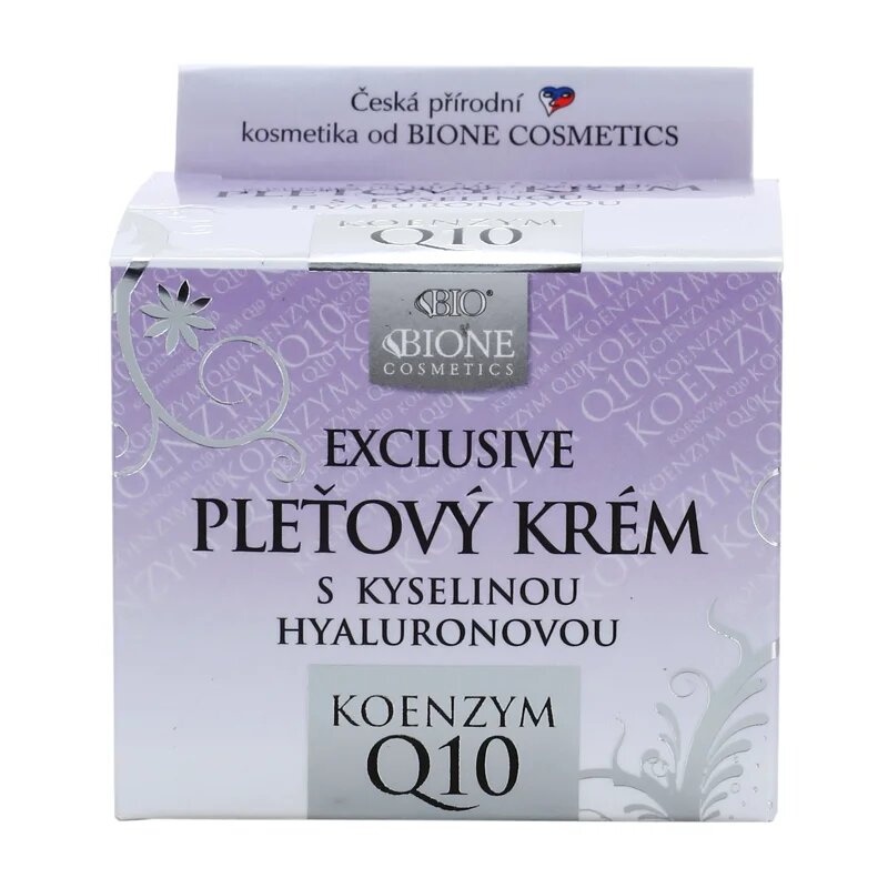 Bione Cosmetics Exclusive Q10 bőrkrém hialuronsavval 51 ml