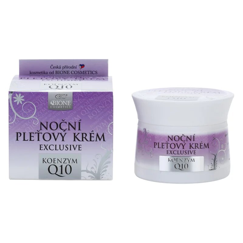 Bione Cosmetics Exclusive Q10 éjszakai arckrém 51 ml