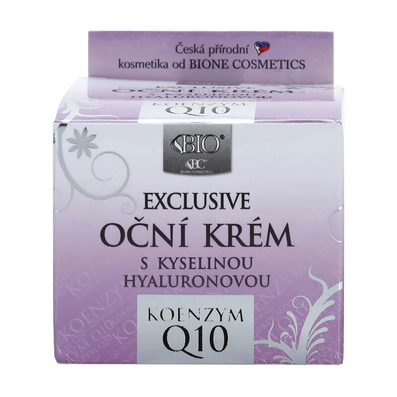Bione Cosmetics Exclusive Q10 szemkrém hialuronsavval 51 ml