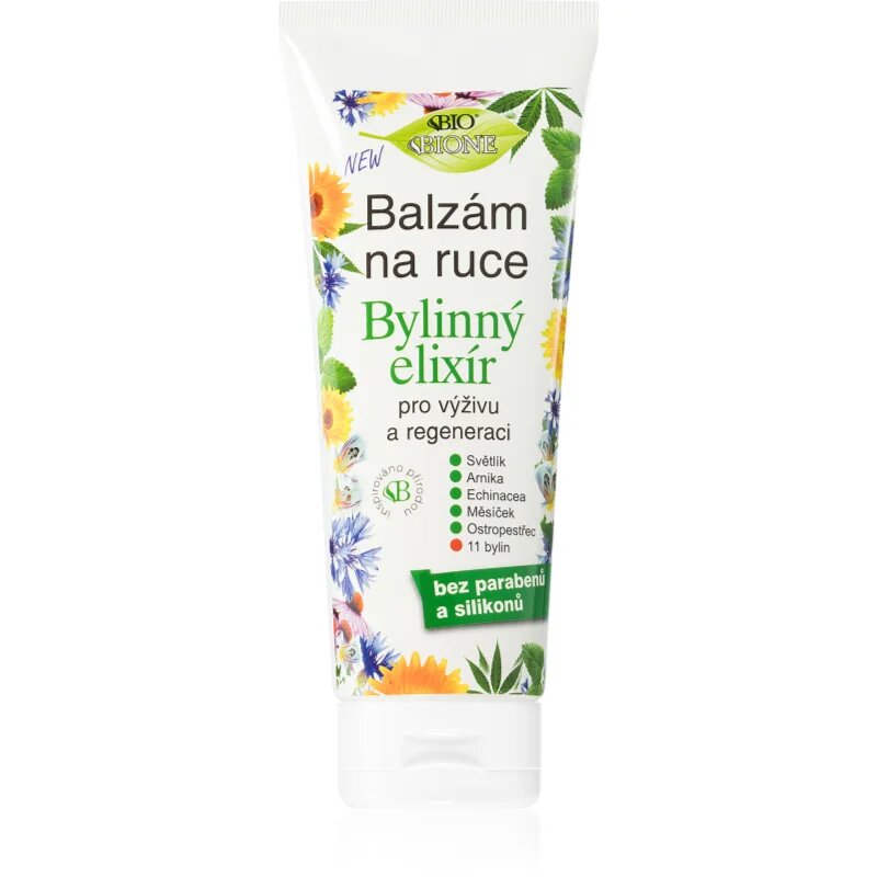 Bione Cosmetics Herbal Elixir balzsam a kezekre 205 ml