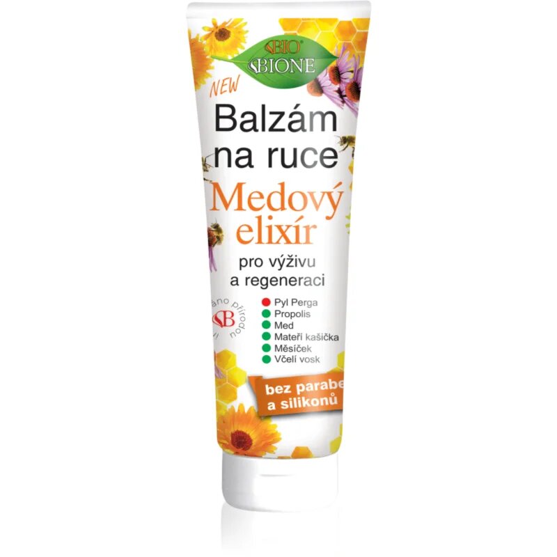 Bione Cosmetics Honey Elixir balzsam kézre 205 ml