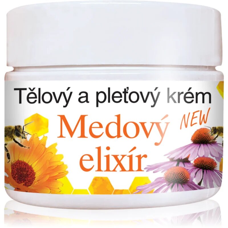 Bione Cosmetics Honey Elixir tápláló krém testre és arcra 260 ml