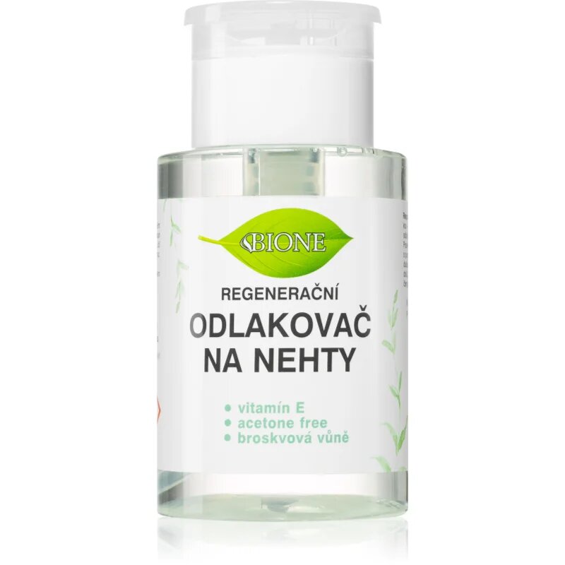 Bione Cosmetics Nail Polish Remover körömlakklemosó 180 ml