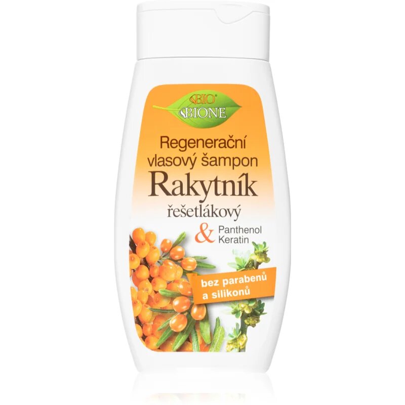 Bione Cosmetics Sea buckthorn regeneráló sampon hajra 260 ml