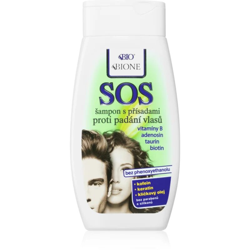 Bione Cosmetics SOS sampon hajhullás ellen 260 ml