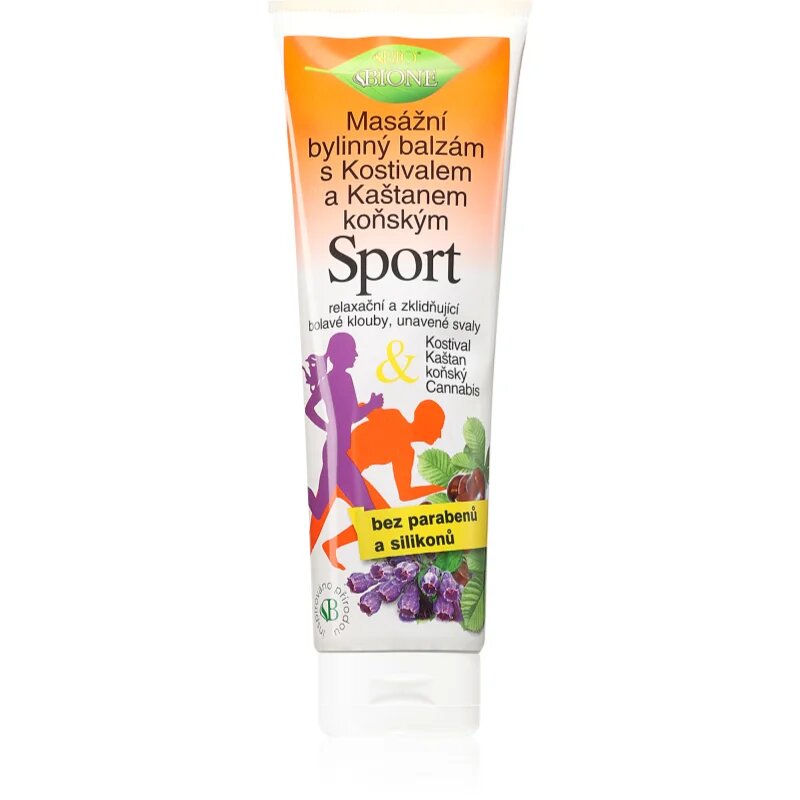 Bione Cosmetics Sport relax masszázs balzsam 300 ml