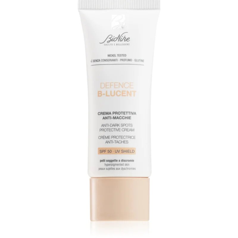 BioNike Defence B-Lucent védőkrém a pigmentfoltok ellen SPF 50 40 ml